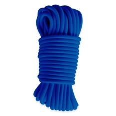 Corda elastica Blu 30 m - Qualità PRO TECPLAST 9SW - Cavo per teloni con diametro 9 mm