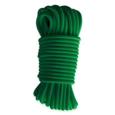 Green Bungee cord 70 meters - PRO Quality TECPLAST 9SW - Elastic cord for tarpaulin with diameter 9 mm