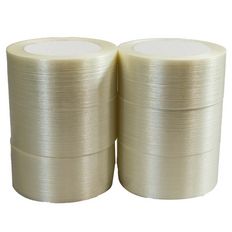 Filament-tape - Transparent - PP 130µ - Verpakkingstape rol 50 mm x 50 m - Doos van 6 rollen