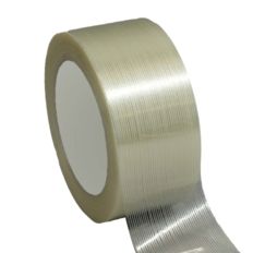Nastro adesivo rinforzato filo-filo trasparente 130μ - Nastro adesivo a filamento 50 mm x 50 m