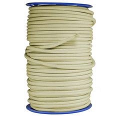 Corda elastica Avorio 40 m - Qualità PRO TECPLAST 9SW - Cavo per teloni con diametro 9 mm