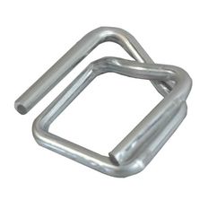 Set of 250 Strapping Buckles 16 mm - PRO Quality TECPLAST BC - Self-locking buckles in galvanized steel