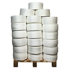 Lote de 52 Fitas de cintar têxtil trançada 19 mm x 500 m incluindo 12 GRÁTIS - Cinta de alta resistência 750kg - TECPLAST LFT5