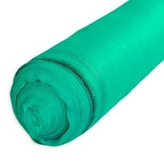 Gerüstnetz Grün 3,07x20 m - Pro-Qualität TECPLAST 50EC - Gerüstschutznetz für Baustellen - Schotterfänger