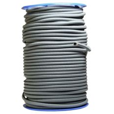 Second Life: 25 meters of scraps of 9mm Grey Elastic Bungee Cord (random lengths) - PRO Quality TECPLAST 9SW