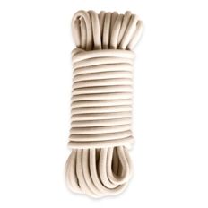 Ivory Bungee cord 15 meters - PRO Quality TECPLAST 9SW - Elastic cord for tarpaulin with diameter 9 mm