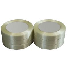 Transparent reinforced filament tape 130µ - Duct tape 19 mm x 50 m - Box of 6 rolls