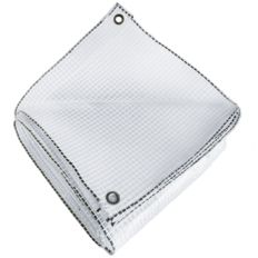 Lona para Lenha 4x6 m - TECPLAST - TR170BO - Lona Transparente Reforçada - Alta Qualidade - Proteção Impermeável para Lenha