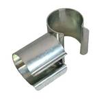 Set of 20 Greenhouse clips 25mm x 30mm - High Quality TECPLAST 30CP - Zinc coated metal fixing clips