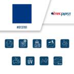 Lona de Protección 2x3 m Azul - Garantía de 10 años TECPLAST - XP640MU - Lona de PVC Impermeable - Anti UV - Hecha en Francia