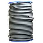 Corda elastica Grigia 15 m - Qualità PRO TECPLAST 9SW - Cavo per teloni con diametro di 9 mm