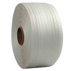 Woven strapping roll 13 mm x 1100 m - PRO Quality TECPLAST FT - High Strength 350kg - PET textile strap