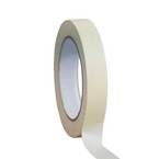 Yellow Masking tape 19 mm x 50 m up to 80° - Paper Tape TECPLAST