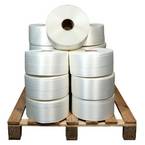 Set of 25 Cord strapping rolls 13 mm x 1100 m including 5 FREE - High Strength Strap 375kg - TECPLAST LFF3