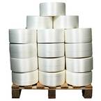 Set of 38 Cord strapping rolls 13 mm x 1100 m including 8 FREE - High Strength Strap 375kg - TECPLAST LFF4
