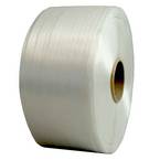 Cord strapping roll 13 mm x 1100 m - PRO Quality TECPLAST FF - High Strength 375kg - PET textile strap