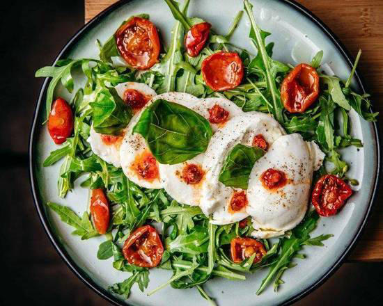 Mozzarella Di Bufala DOP al Pesto of