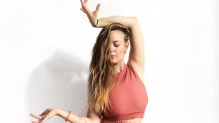 Mathilde on the mat - Caelo Yoga