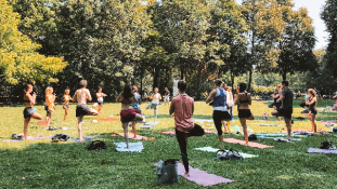 POP UP YOGA @Englischer Garten