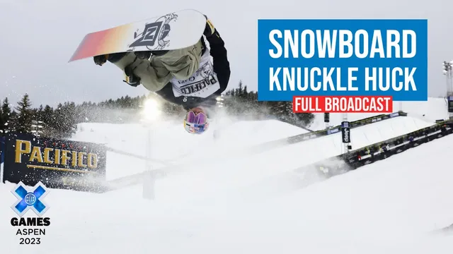 Snowboard Knuckle Huck | X Games Aspen 2023
