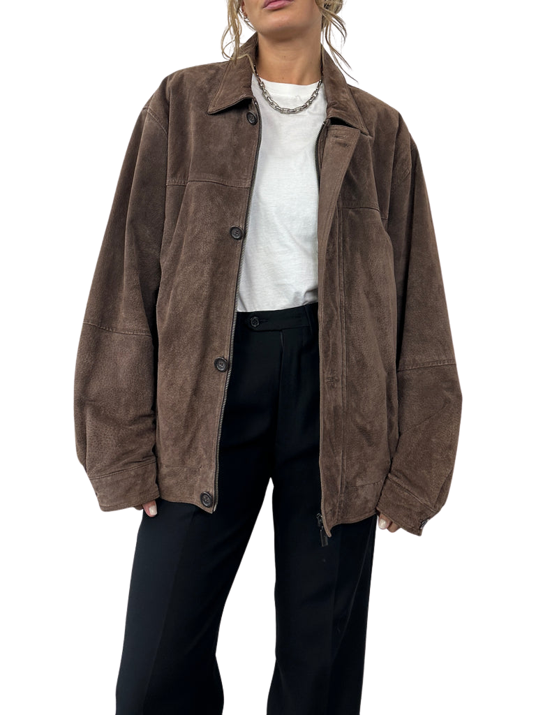 https://storage.googleapis.com/download/storage/v1/b/whering.appspot.com/o/marketplace_product_images%2Fkingfield-vintage-suede-leather-bomber-jacket-brown-4uUVyPb87NjDR1BrvwbTsM.png?generation=1711162431015905&alt=media