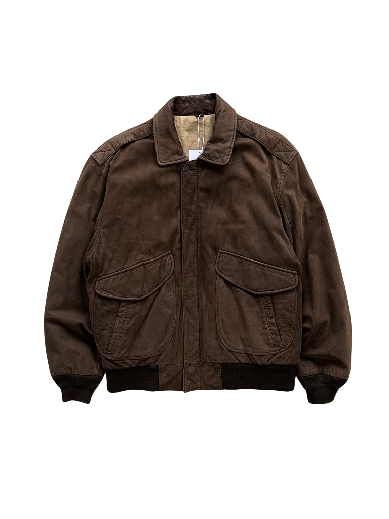 https://storage.googleapis.com/download/storage/v1/b/whering.appspot.com/o/marketplace_product_images%2Fmirage-vintage-nubuck-leather-bomber-jacket-brown-9G4GrWA4i4F8FqVtvQbNzg.png?generation=1705633039322269&alt=media