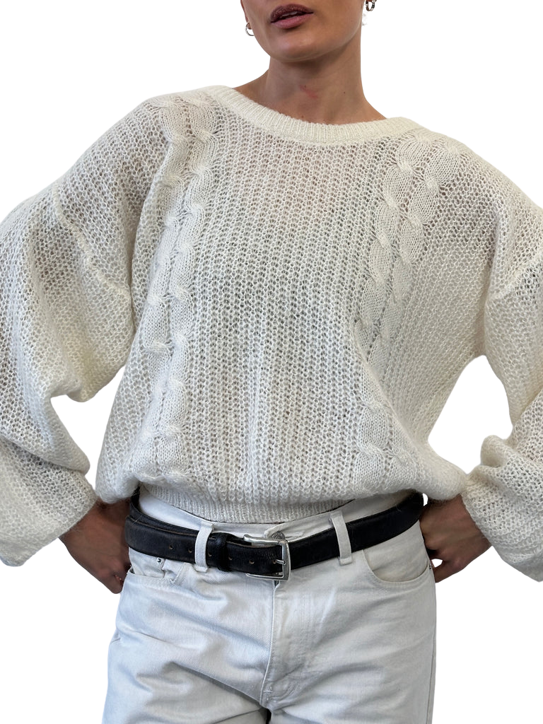 https://storage.googleapis.com/download/storage/v1/b/whering.appspot.com/o/marketplace_product_images%2Funbranded-vintage-mohair-open-cable-knit-jumper-white-aNs19iYzSqe4M88YoWugUo.png?generation=1713840579990598&alt=media