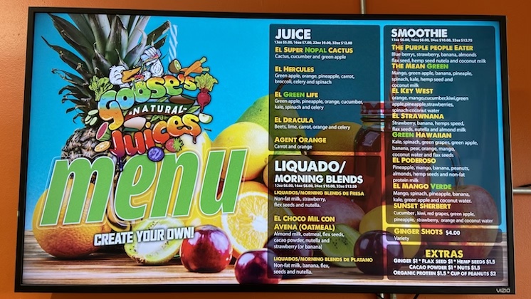 Gooses Natural Juices 1 746 420