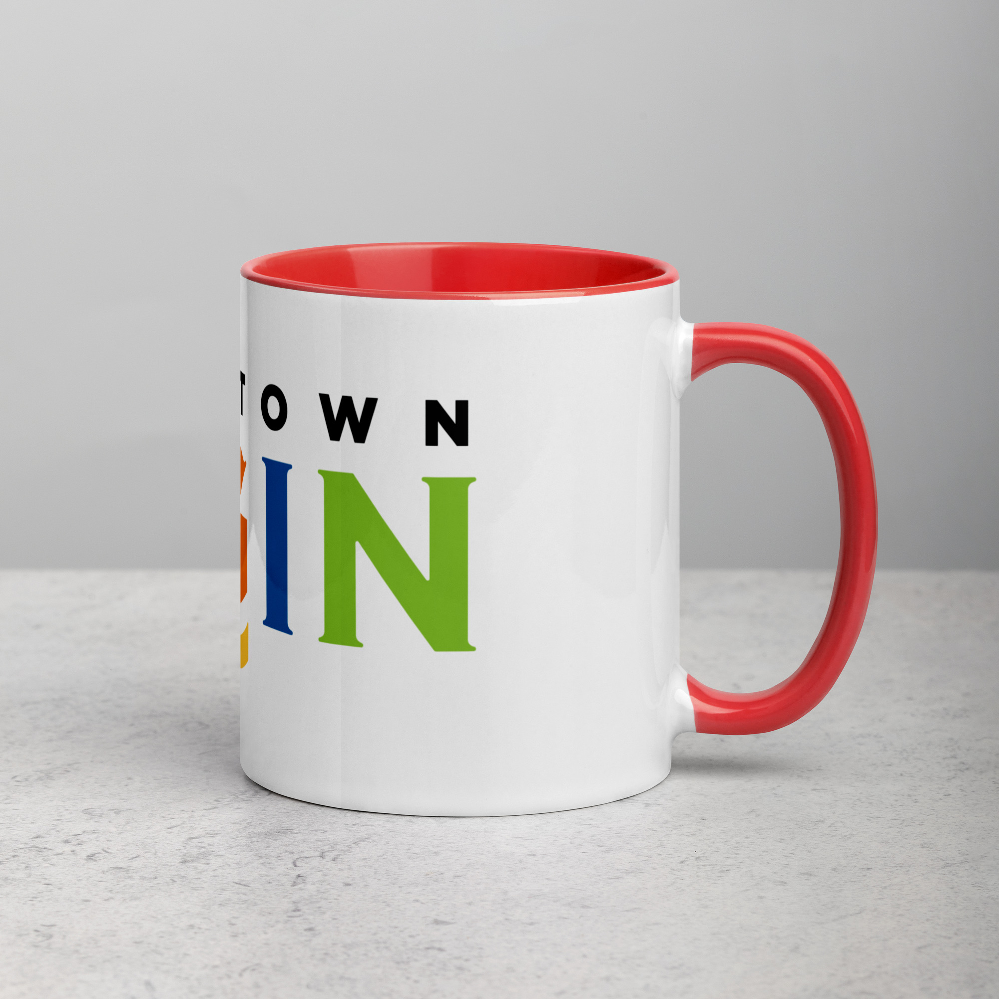 Mug with Color Inside - Image 4