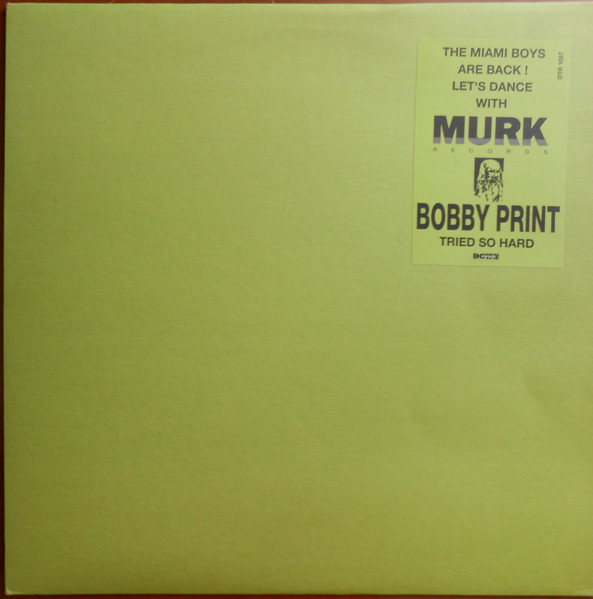 Tried So Hard — Bobby Pruit