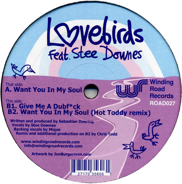 Want You In My Soul — Lovebirds, Stee Downes