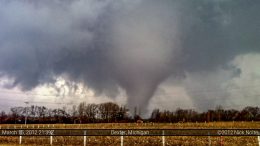 Photo of Dexter tornado, March 15, 2012 from Nick Nolte.