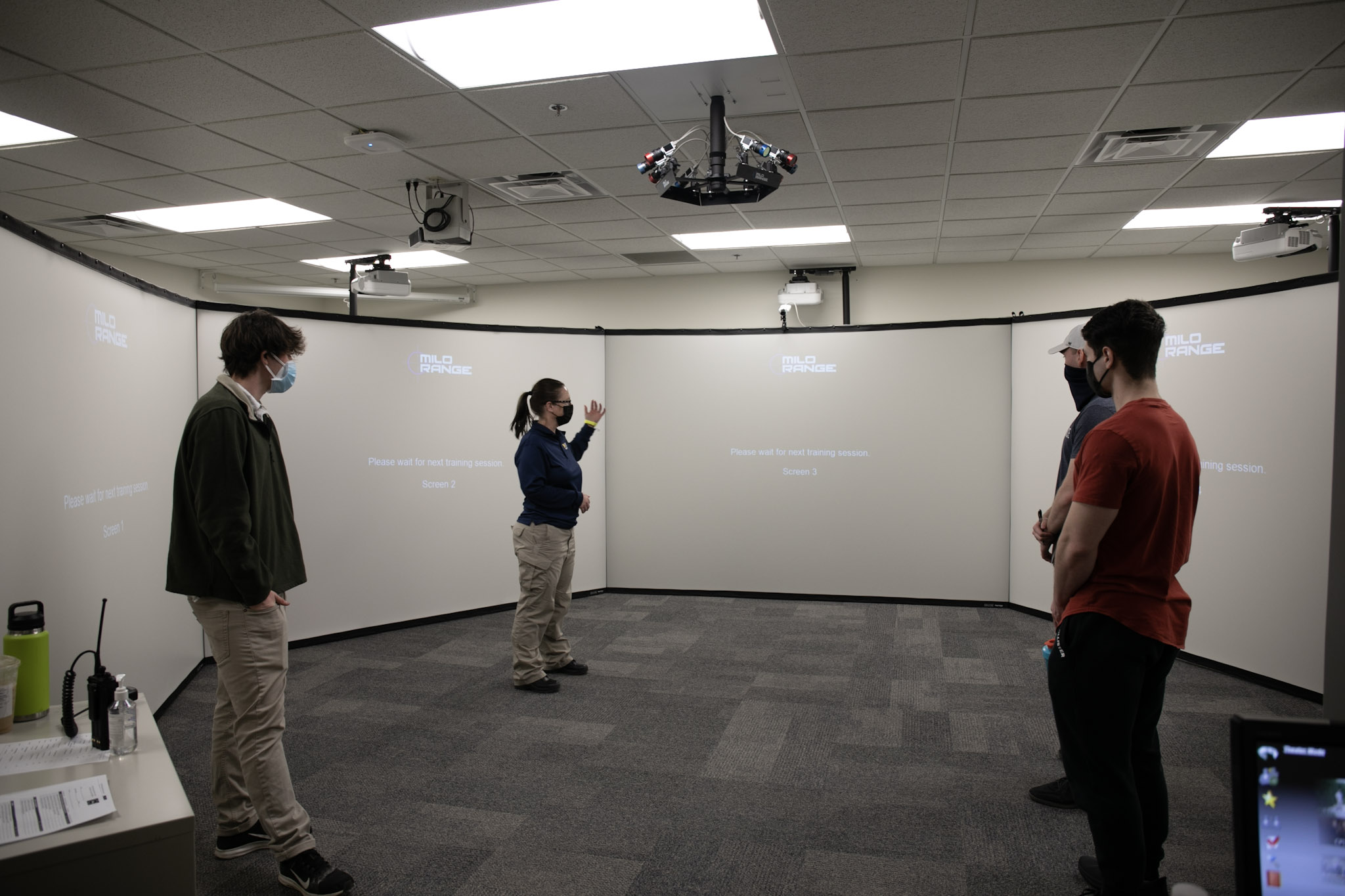 Members of the DPSS Student Advisory Board participated in the Multiple Interactive Learning Objectives (MILO) simulator with DPSS staff on [DATE] and provided feedback to incorporate into future training.