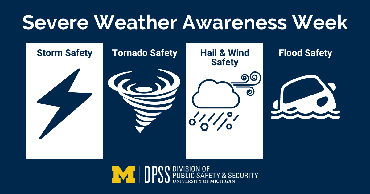 Severe Weather Awareness Week NEWS DIVISION OF PUBLIC SAFETY & SECURITY