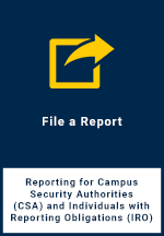 Mandatory Report Form Button