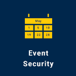 button linking to event security information webpage