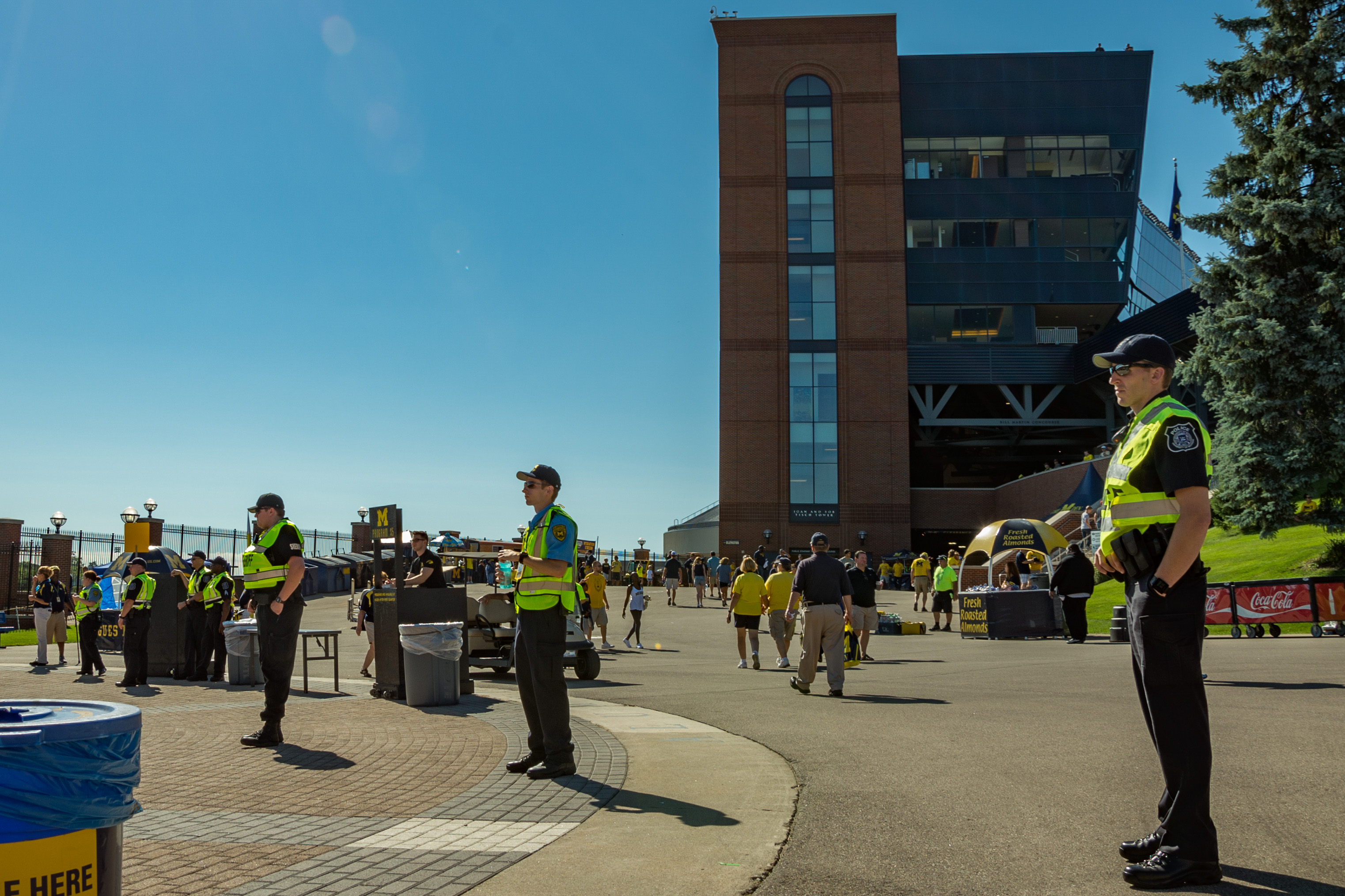 Security at Football Game