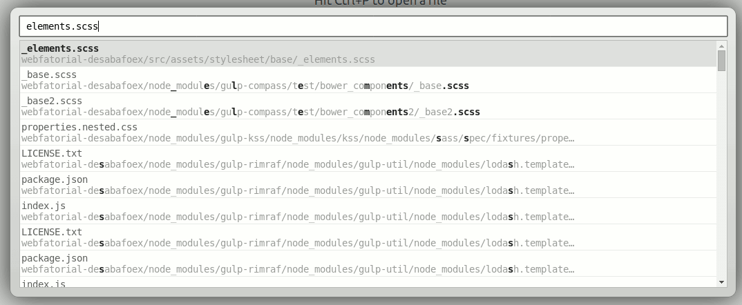 Vinculando arquivo do filesystem.