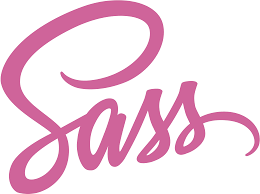 Logo do pré-processador CSS Sass.