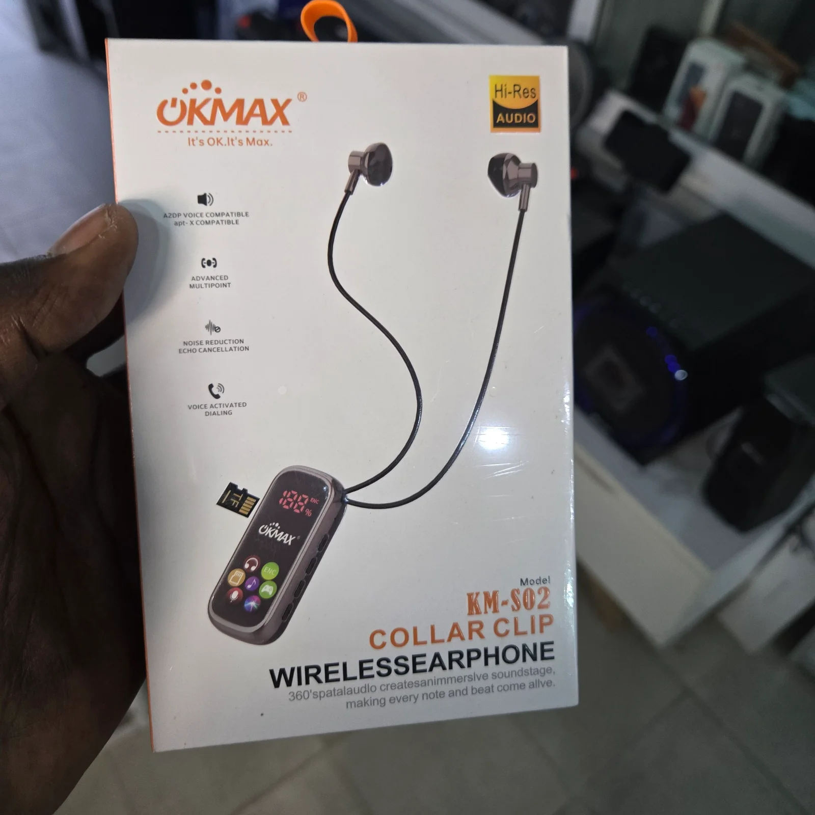 ECOUTEUR BLUETOOTH OKMAX KM-S02
