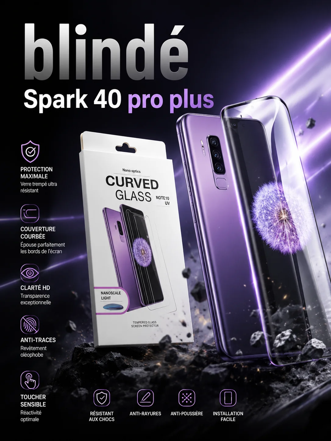 Blindé Spark 40 pro plus - 2