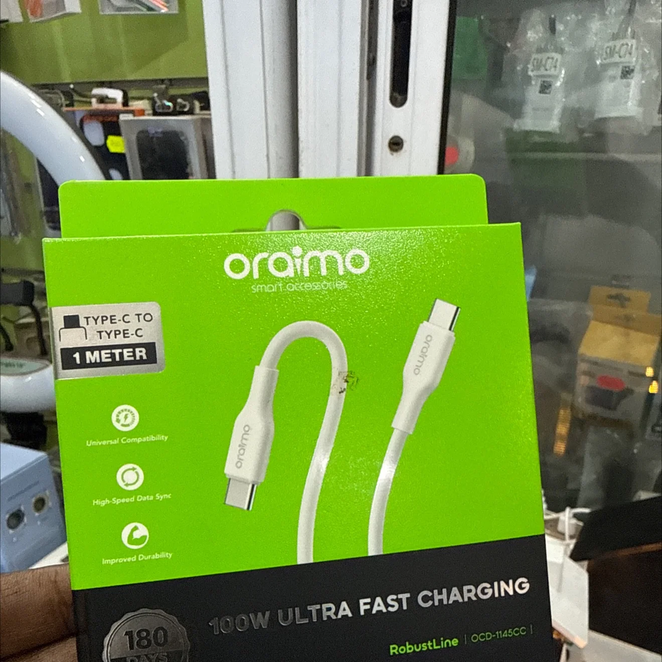 CABLE ORAIMO TYPE C TYPE C OCD-1145CC