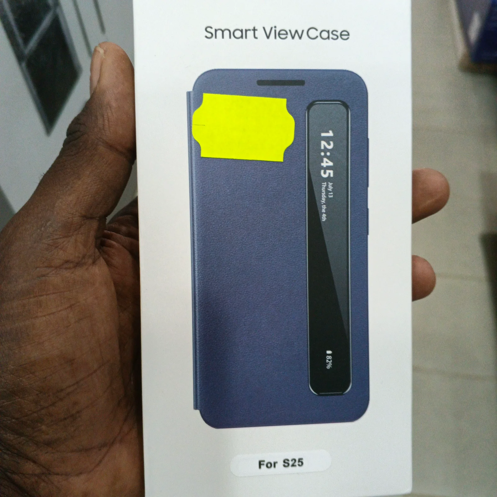 POCHETTE SAMSUNG S25 SMART VIEW