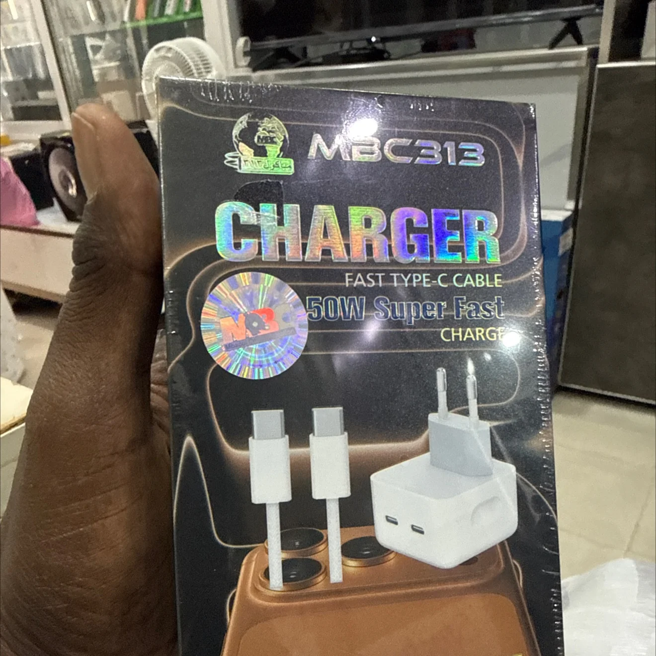 CHARGEUR MBC IPHONE USBC-USBC 50 WATTS