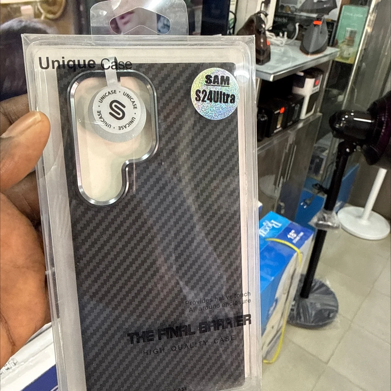 COQUE CARBONE SAMSUNG S24 ULTRA