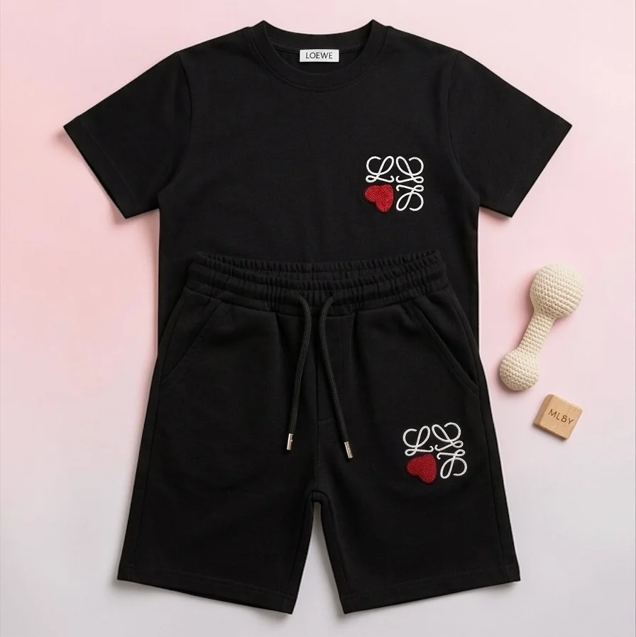 Ensemble Loewe Noir ( Short + tshirt ) - 3