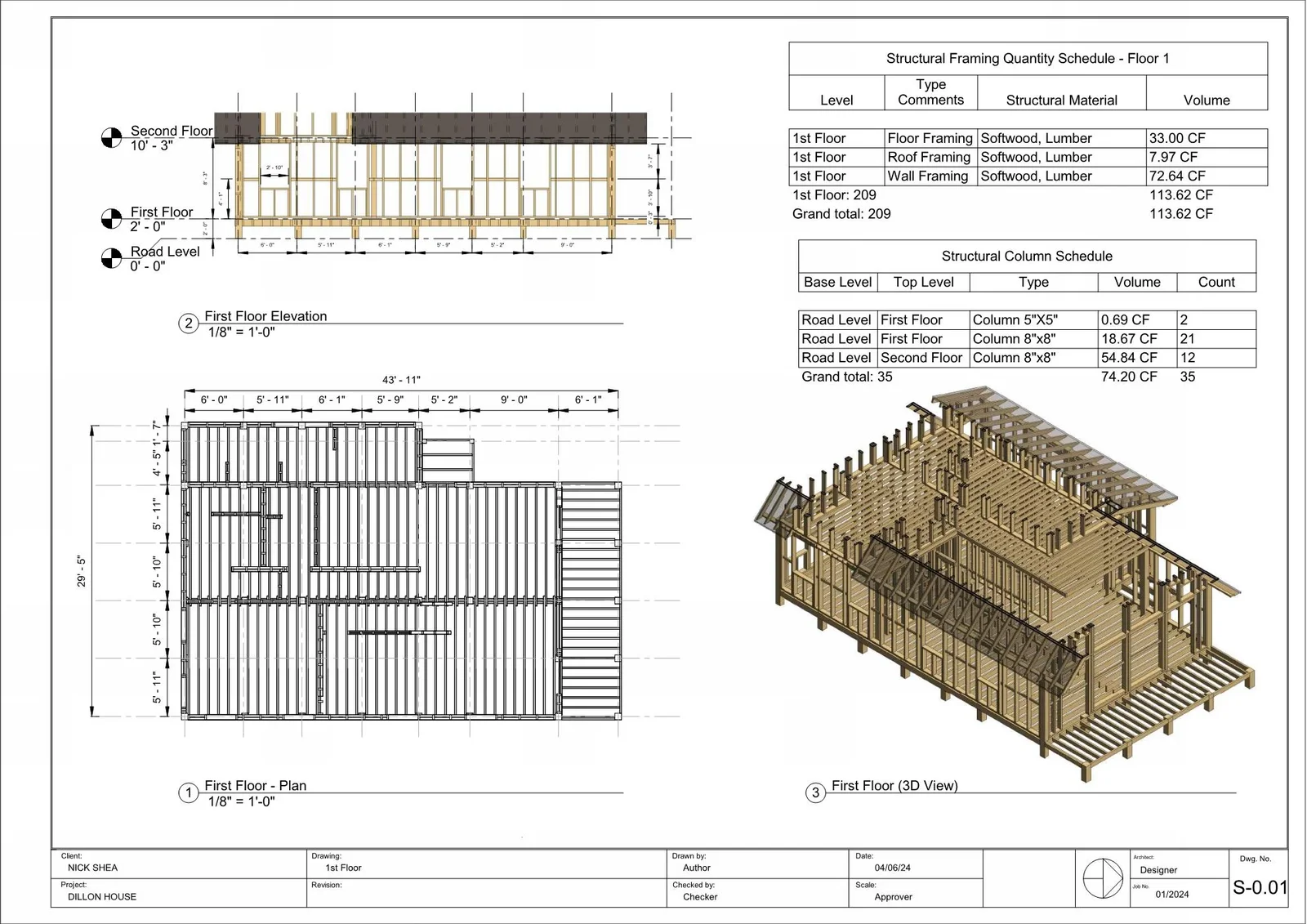Construction Drawing Set Page 006