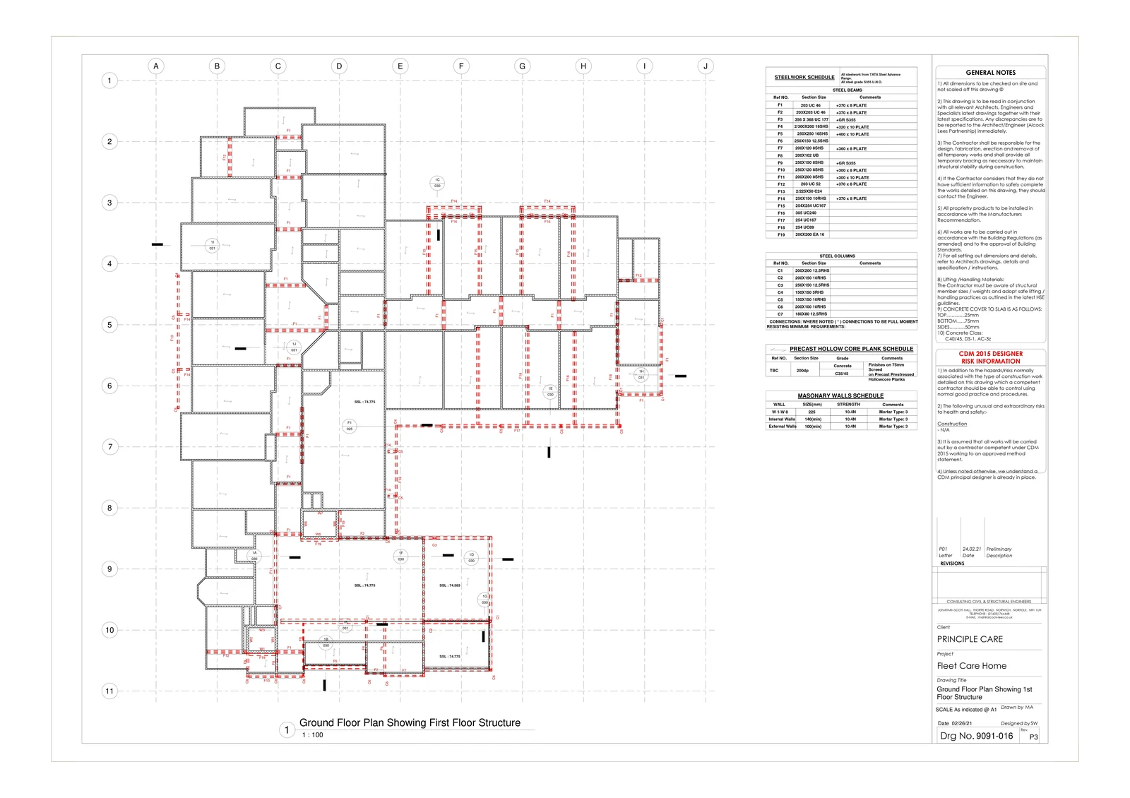 Structural Detailing - Project 2 - Example 0006