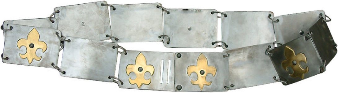 Metallgurtel Fleur de Lis hvpef-0680