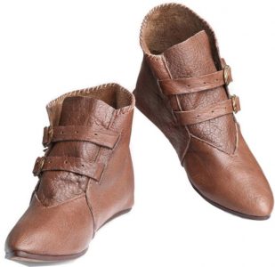 Niedrige spitze Schuhe mit Schnallen ( AUSVERKAUF)